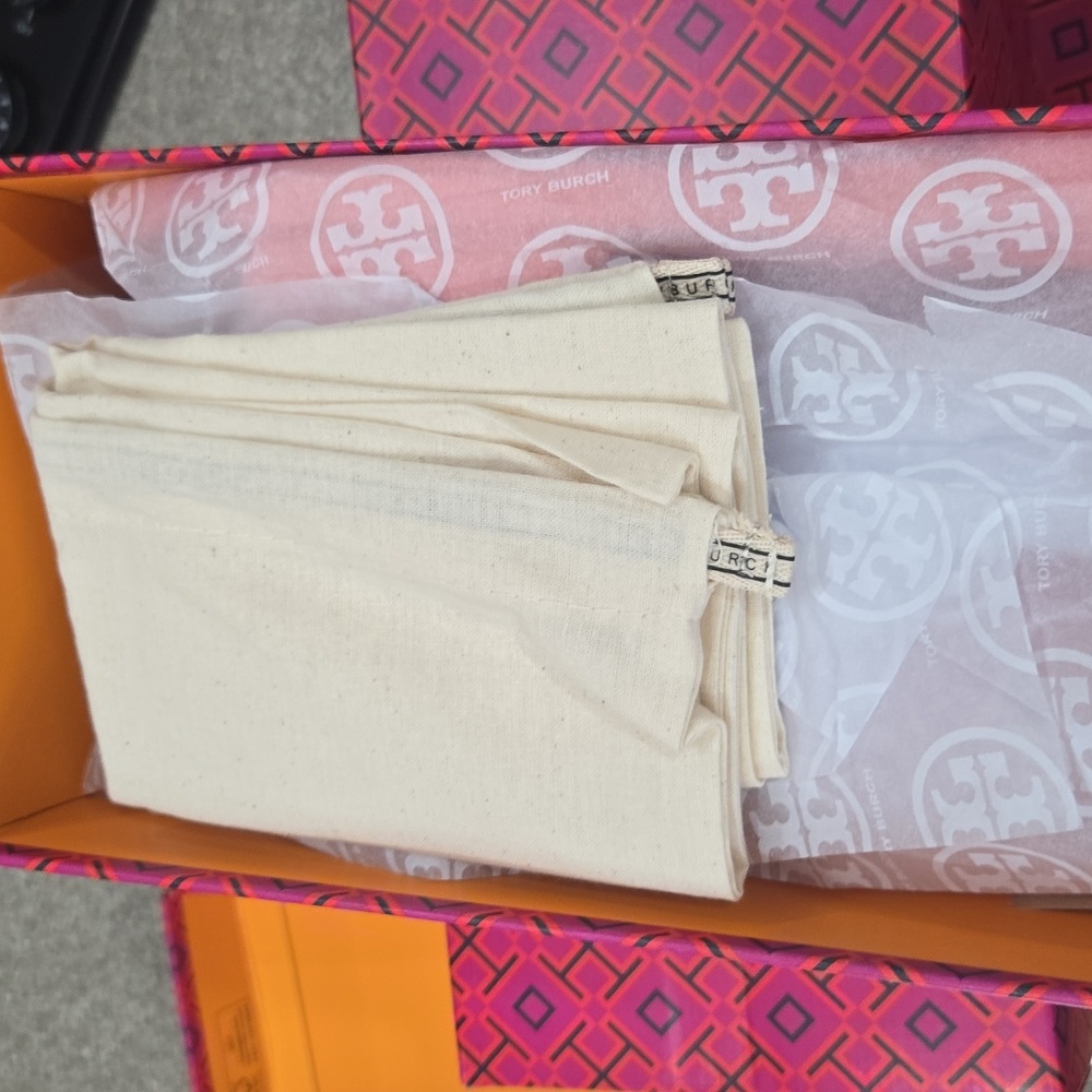 Tory Burch Double T Sport Slide Nappa Leather - Picture 3 of 9